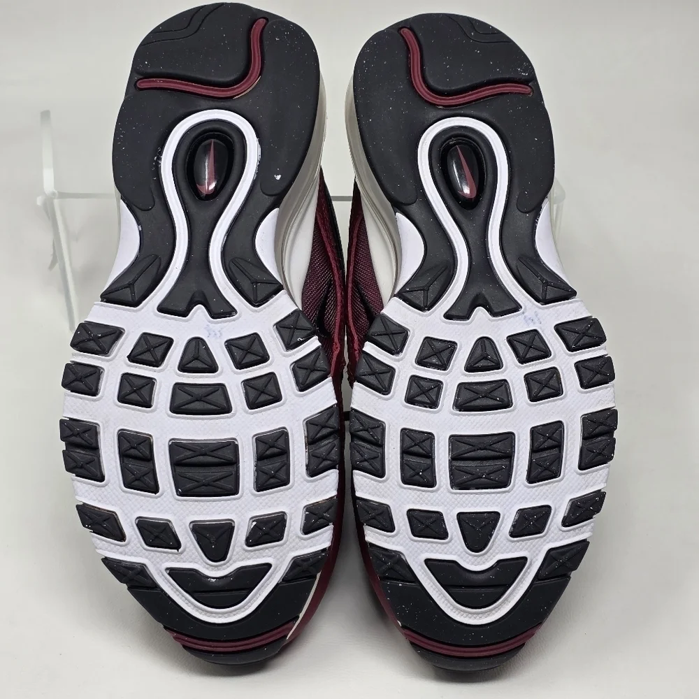 Nike Air Max 97 Team Red Antracite Black Shoes 921522-600 Size 4Y/Women's 5.5